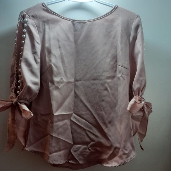 Dusty Rose Blouse - Picture 1 of 3